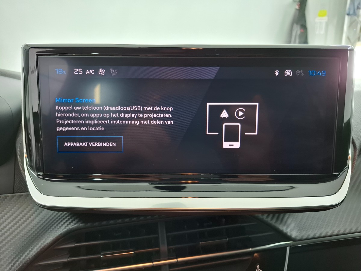 Peugeot 208 Hybrid 100 e-DCS6 Allure Virtual Camera Stoelverwarming