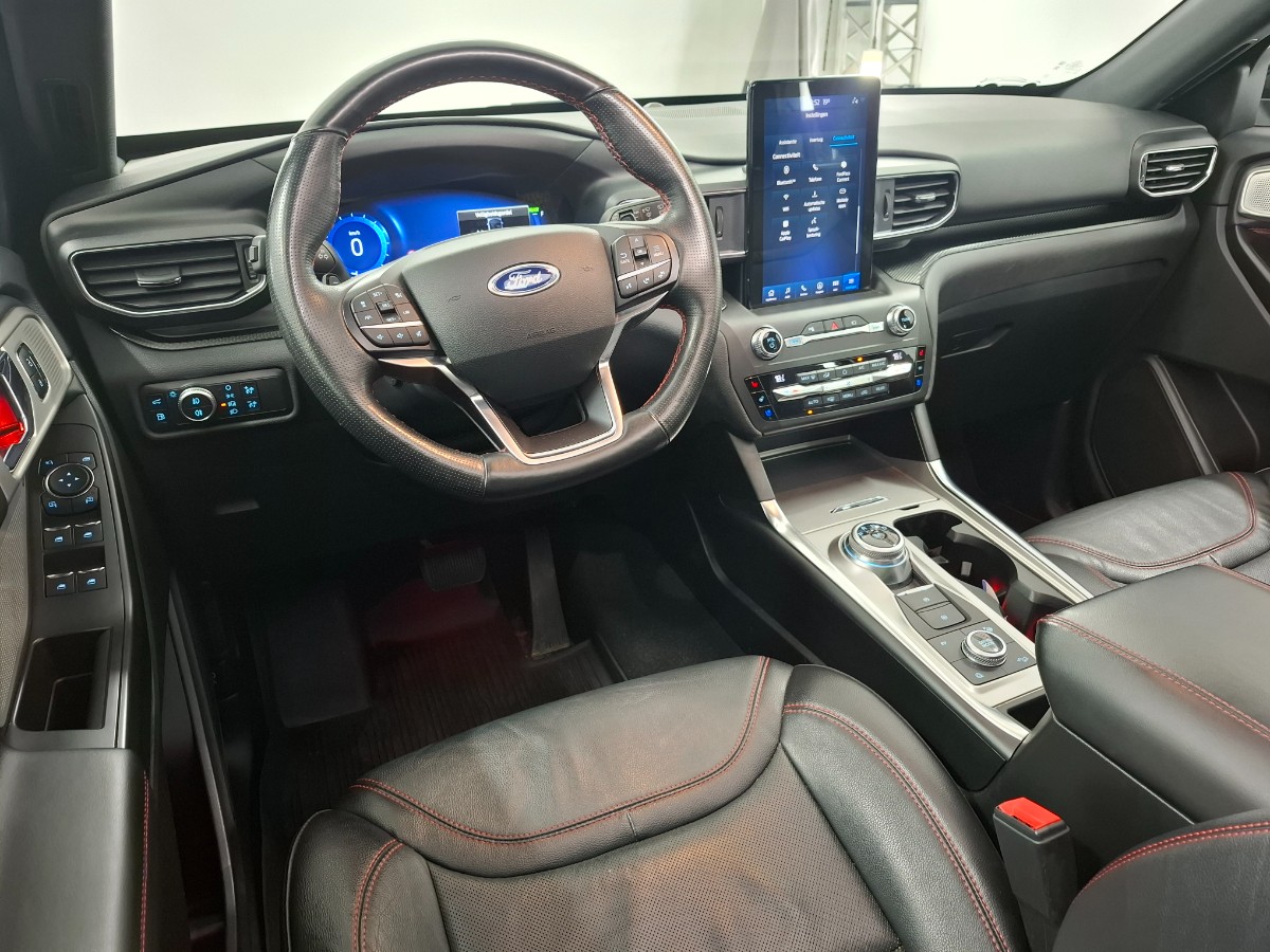 Ford Explorer 3.0 V6 EcoBoost PHEV ST-Line 7P Pano Trekhaak Elec. Stoelen+Geheugen Winterpakket
