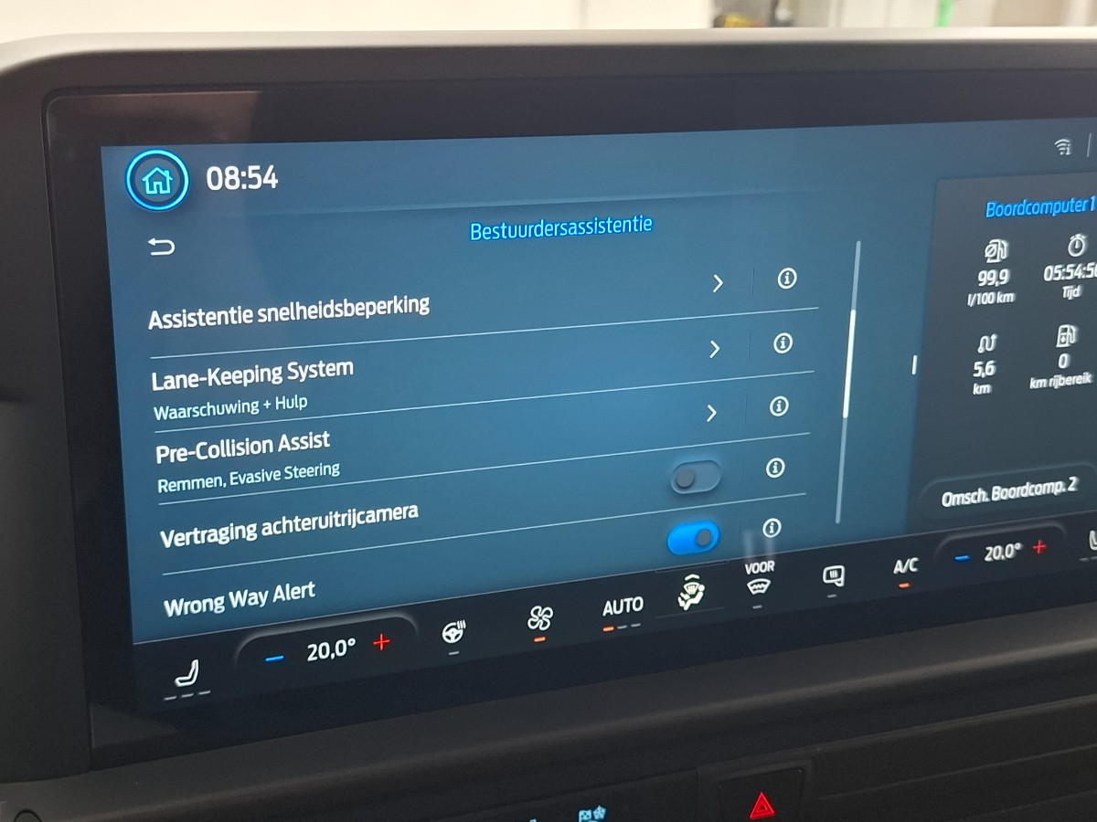 Ford Transit Custom 320 2.0 TDCI L2H1 Trend 4×4 AWD | 2x Schuifdeur | Verwarmd leder stuurwiel