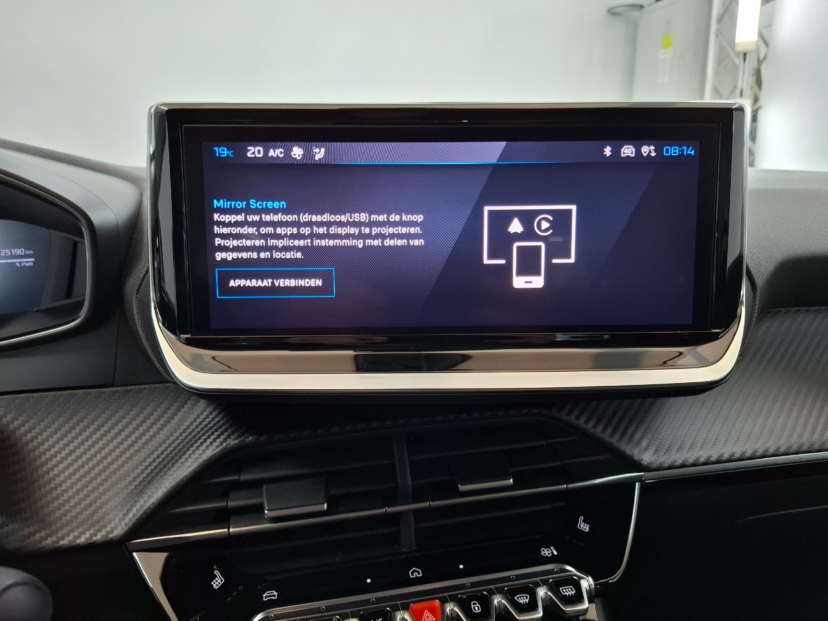 Peugeot 208 Hybrid 100 e-DCS6 Allure Virtual Camera Stoelverwarming