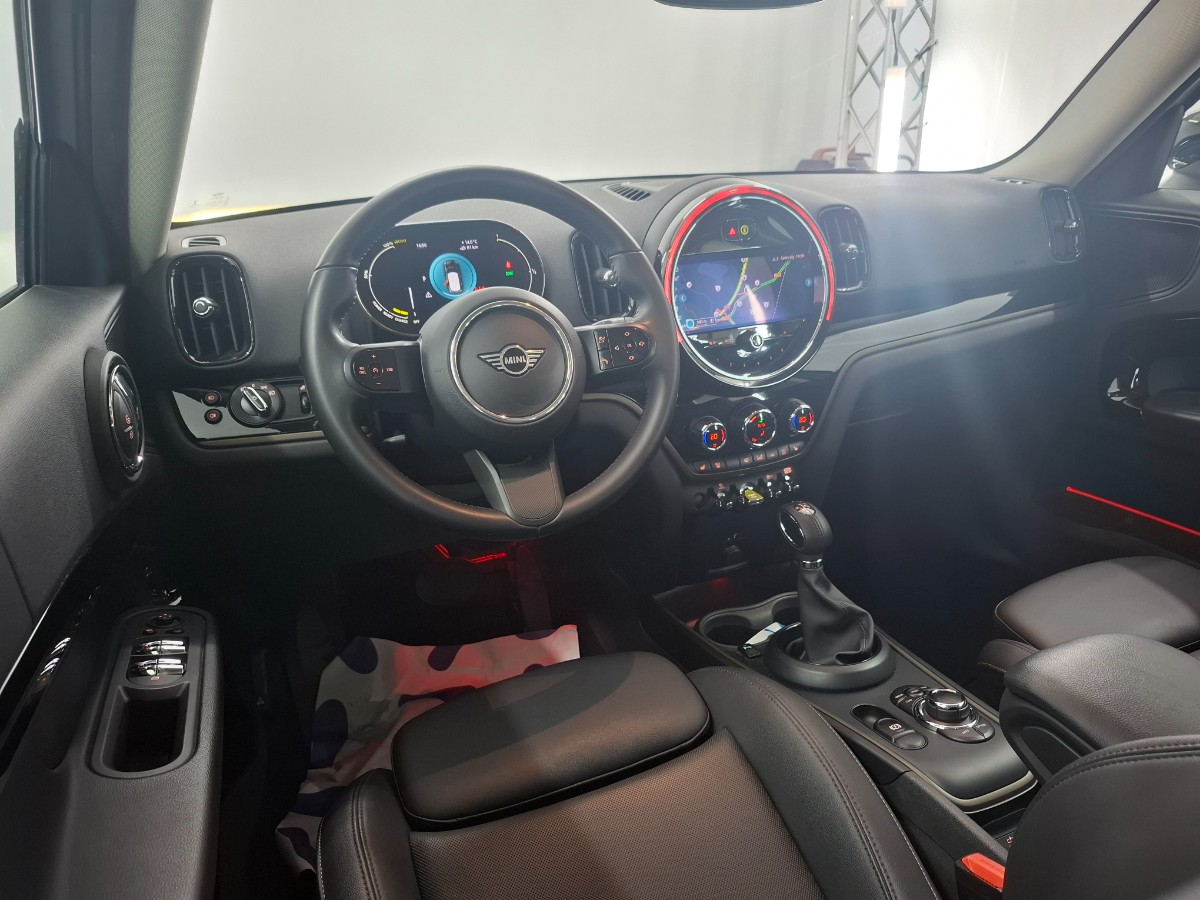 Mini Countryman Cooper S E ALL4 AT – Leder Stoelverwarming Navi – Moonwalk Grey