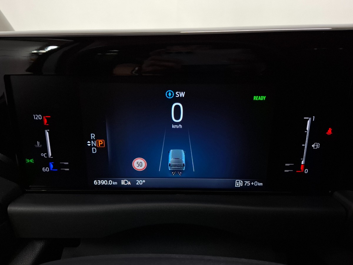 Ford Transit Custom Kombi 340 2.5 PHEV 233PK L2H1 Limited | Moondust Silver