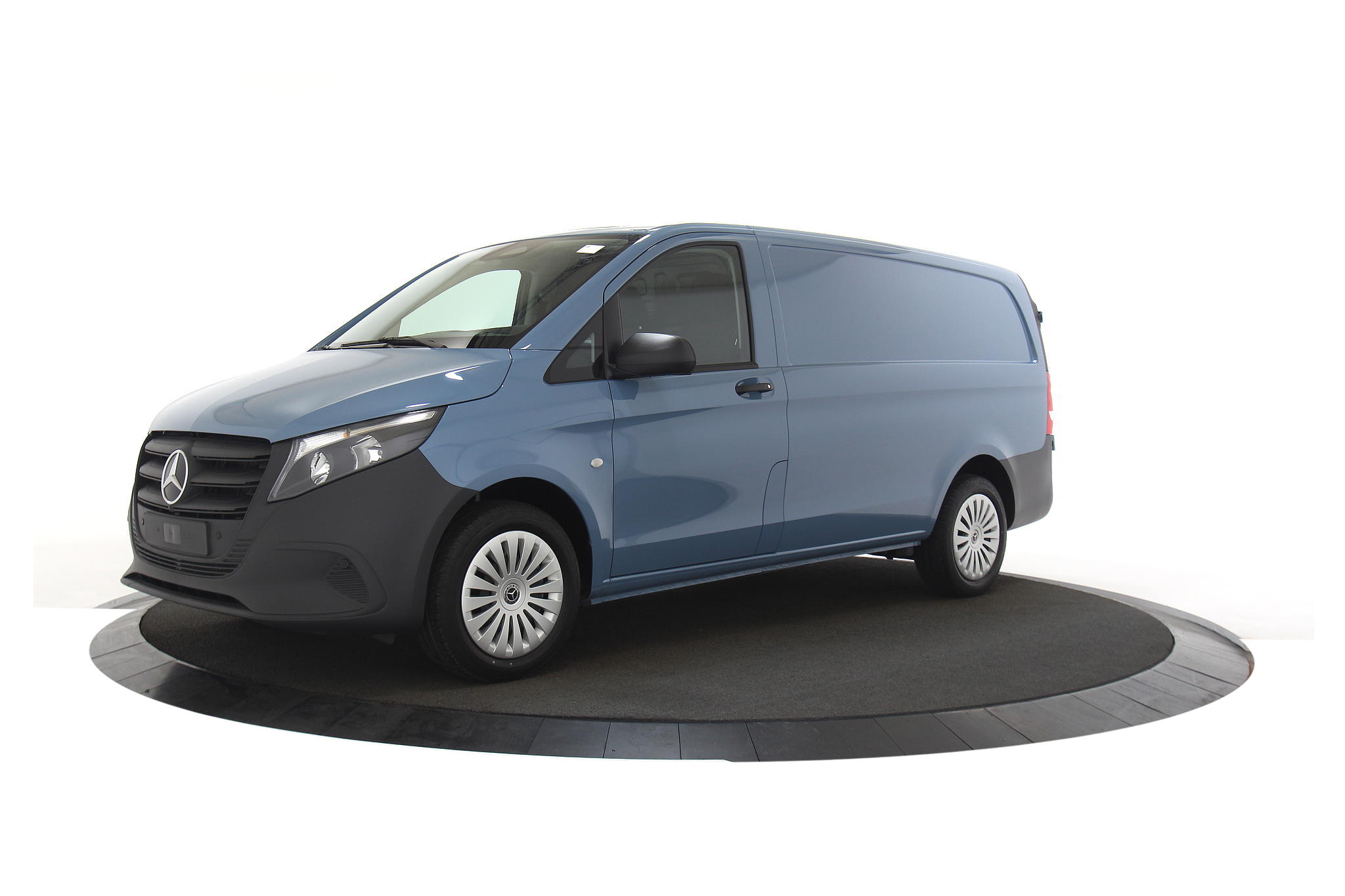 Mercedes-Benz Vito FACELIFT | 116 CDI GB AUT PRO long | Comfortstoel | Trekhaak afn. | MBUX & Smartphone Pack | CAM | Chinablauw